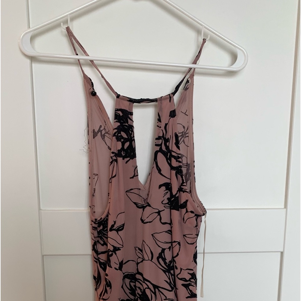 Beautiful Pink and Black Bodycon Dress, Size S. Party Dress, Going out Dresses